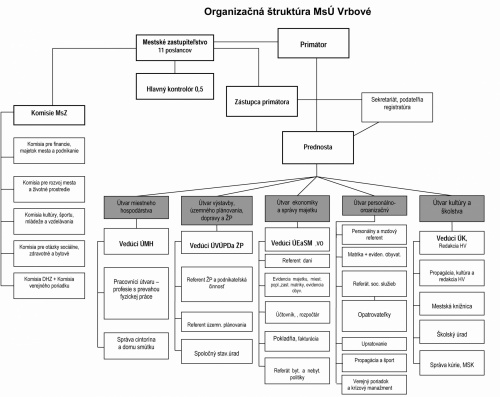 organizačná štruktúra