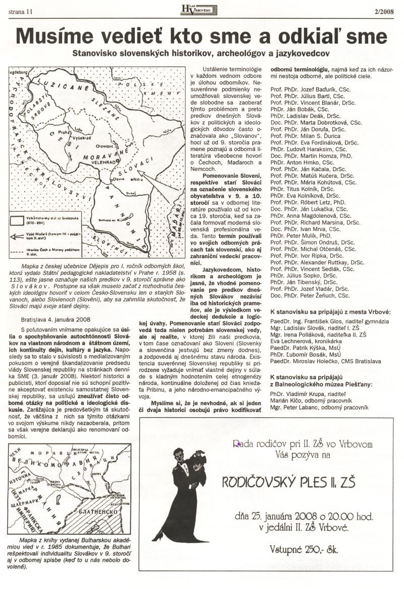 Hlas Vrbového 2/2008, strana 11
