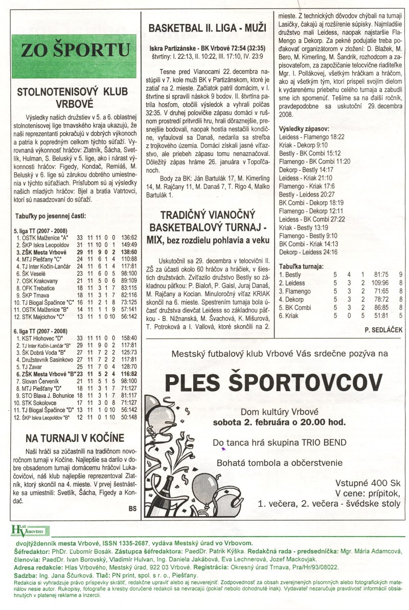 Hlas Vrbového 2/2008, strana 12