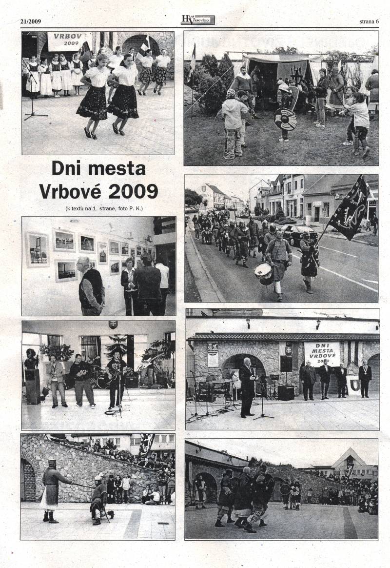 Hlas Vrbového 21/2009, strana 6