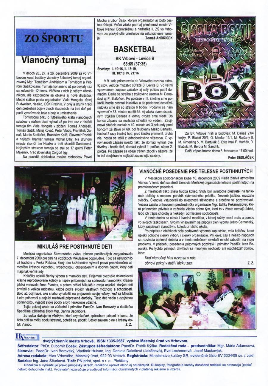Hlas Vrbového 02/2010, strana 8