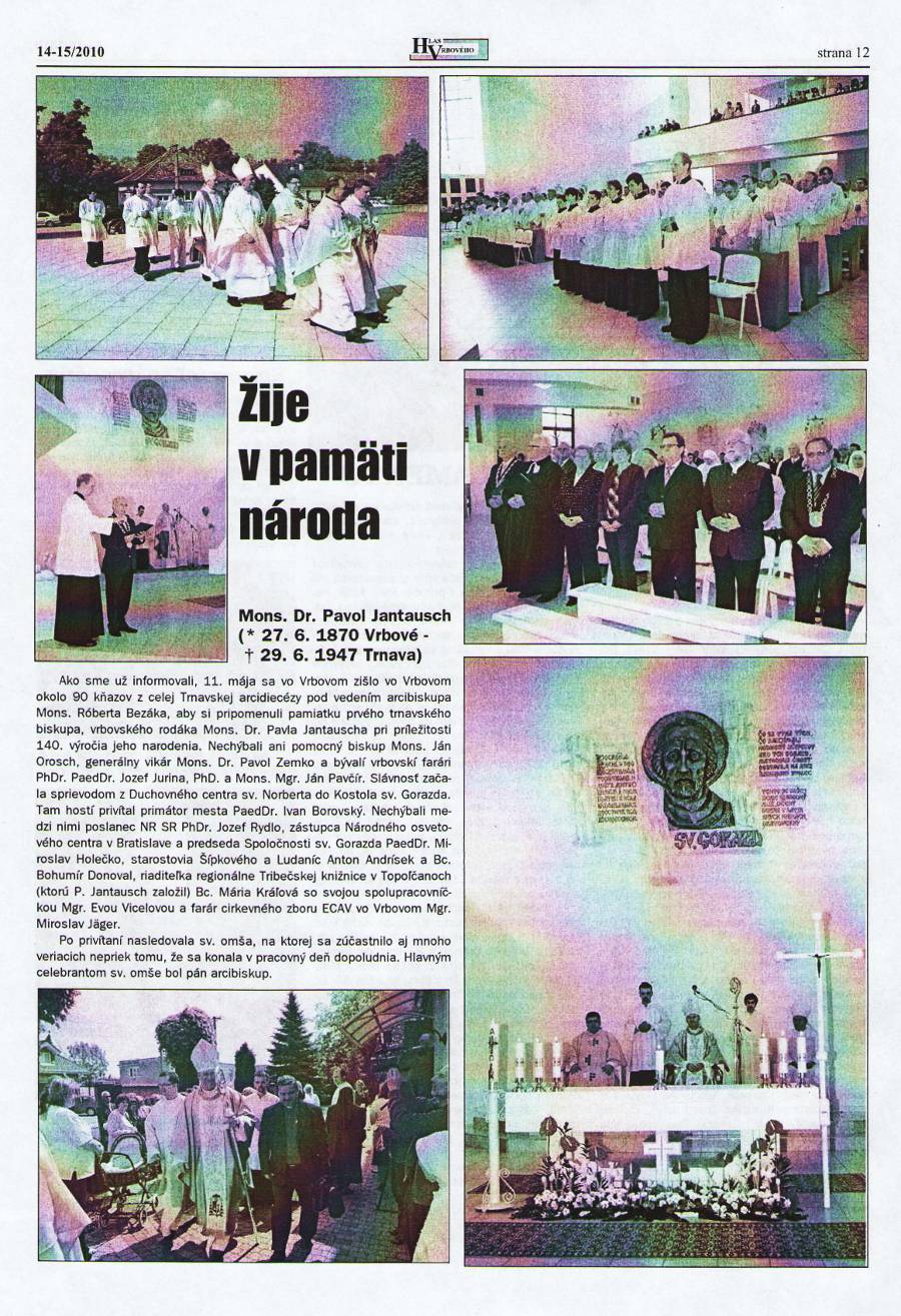 Hlas Vrbového 14,15/2010, strana 12