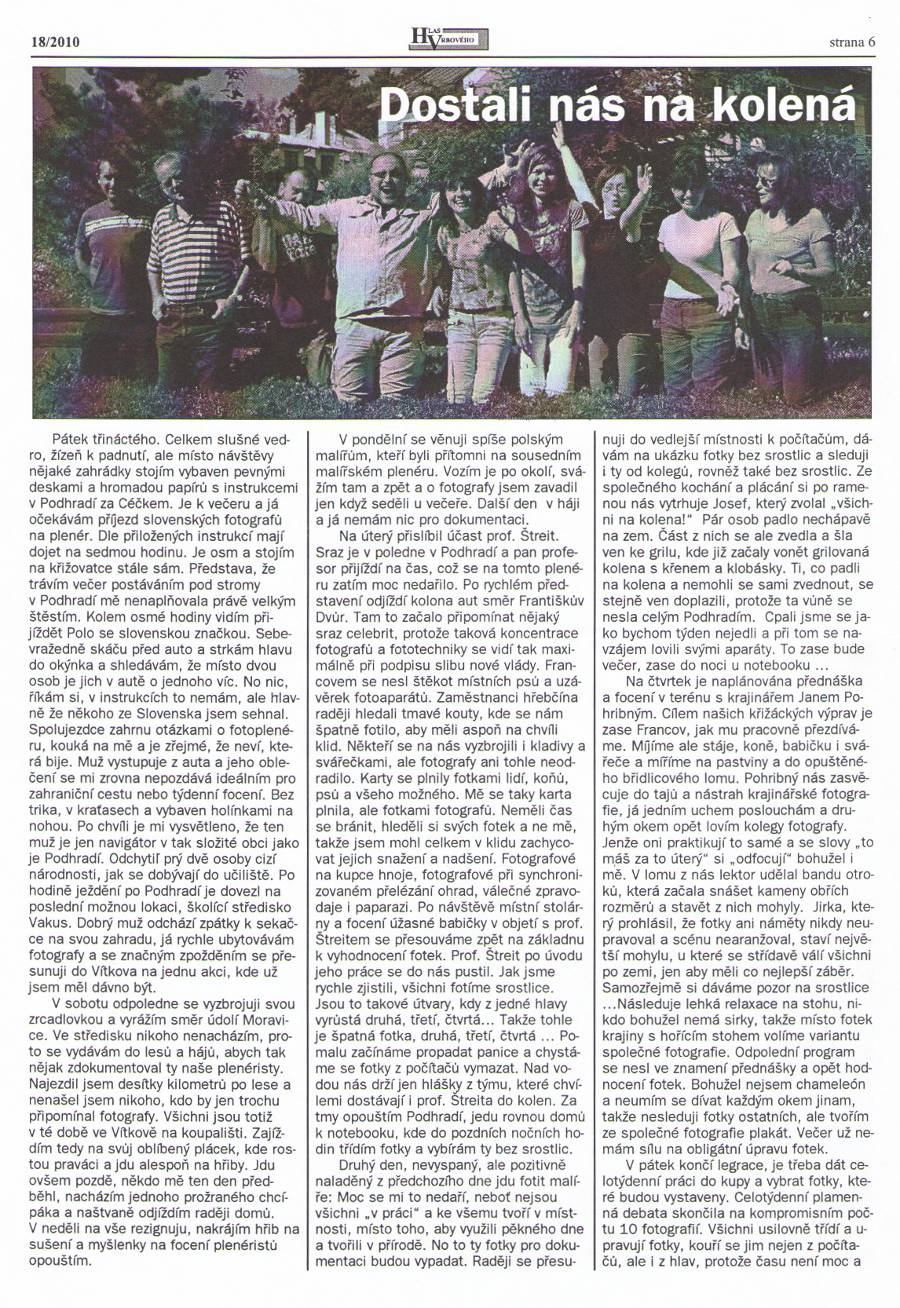 Hlas Vrbového 18/2010, strana 6