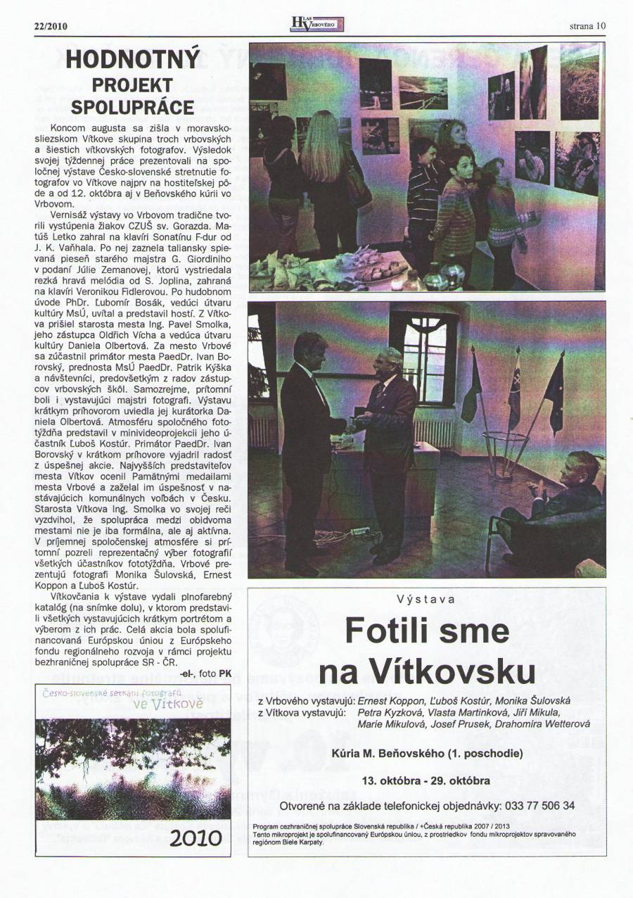 Hlas Vrbového 22/2010, strana 10