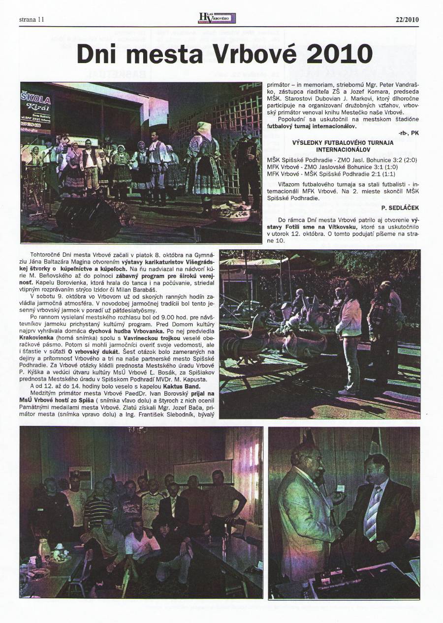 Hlas Vrbového 22/2010, strana 11