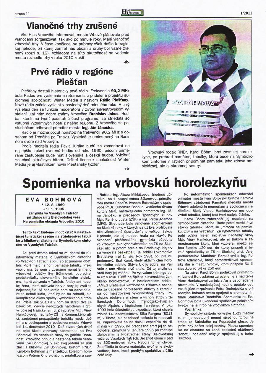 Hlas Vrbového 01/2011, strana 11
