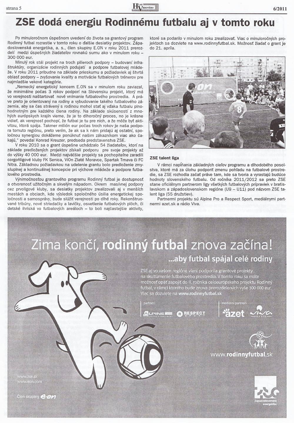 Hlas Vrbového 06/2011, strana 5