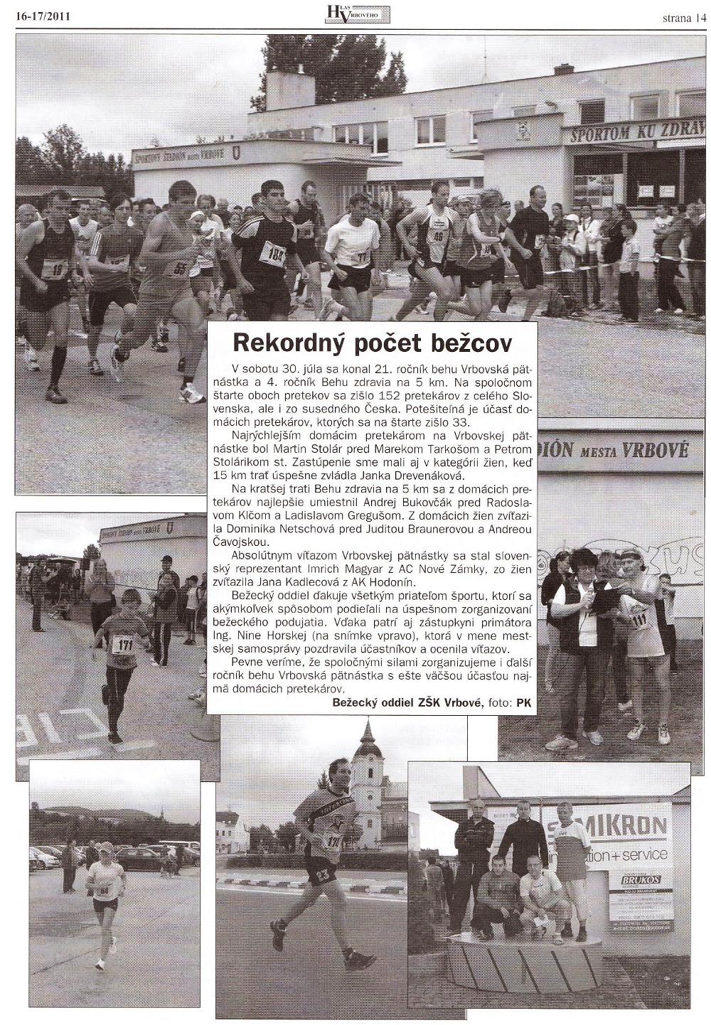 Hlas Vrbového 16-17/2011, strana 14