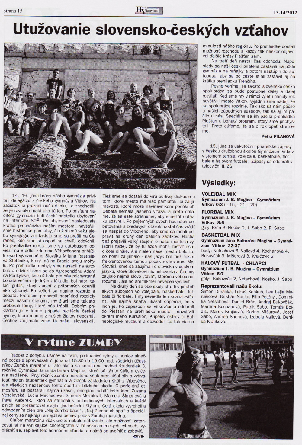Hlas Vrbového 13-14/2012, strana 15