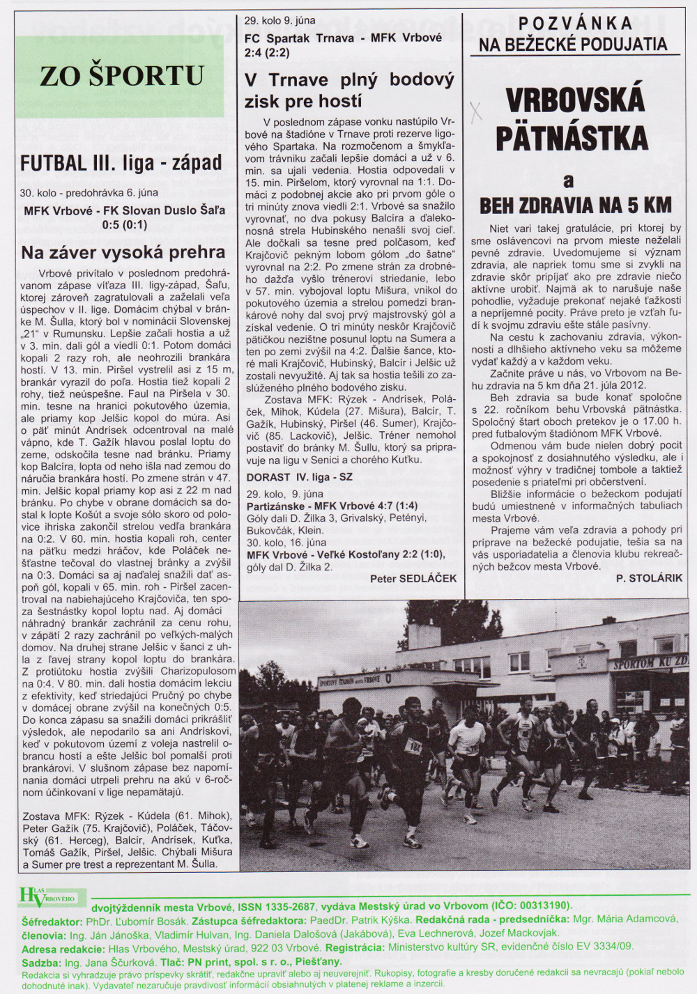 Hlas Vrbového 13-14/2012, strana 16