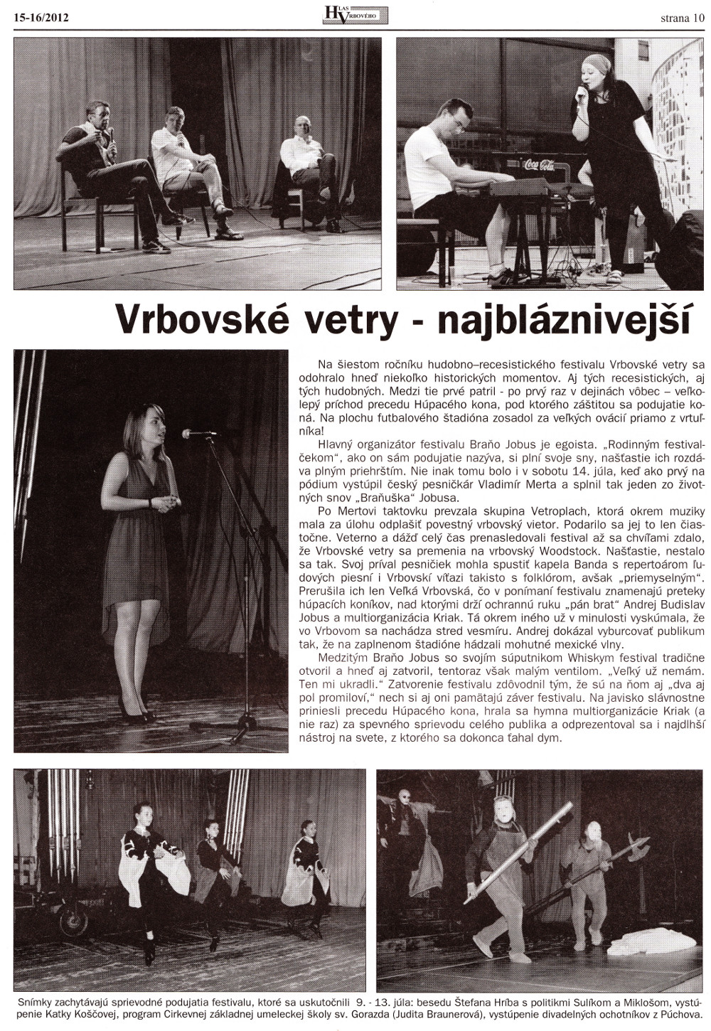 Hlas Vrbového 15-16/2012, strana 10