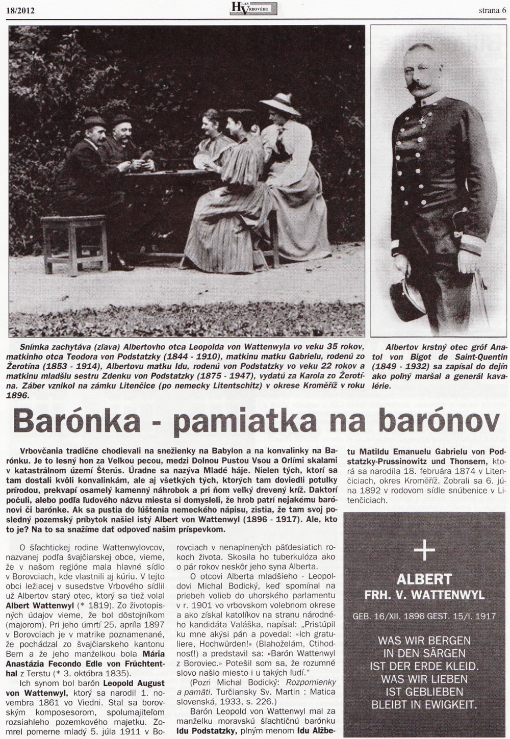 Hlas Vrbového 18/2012, strana 6