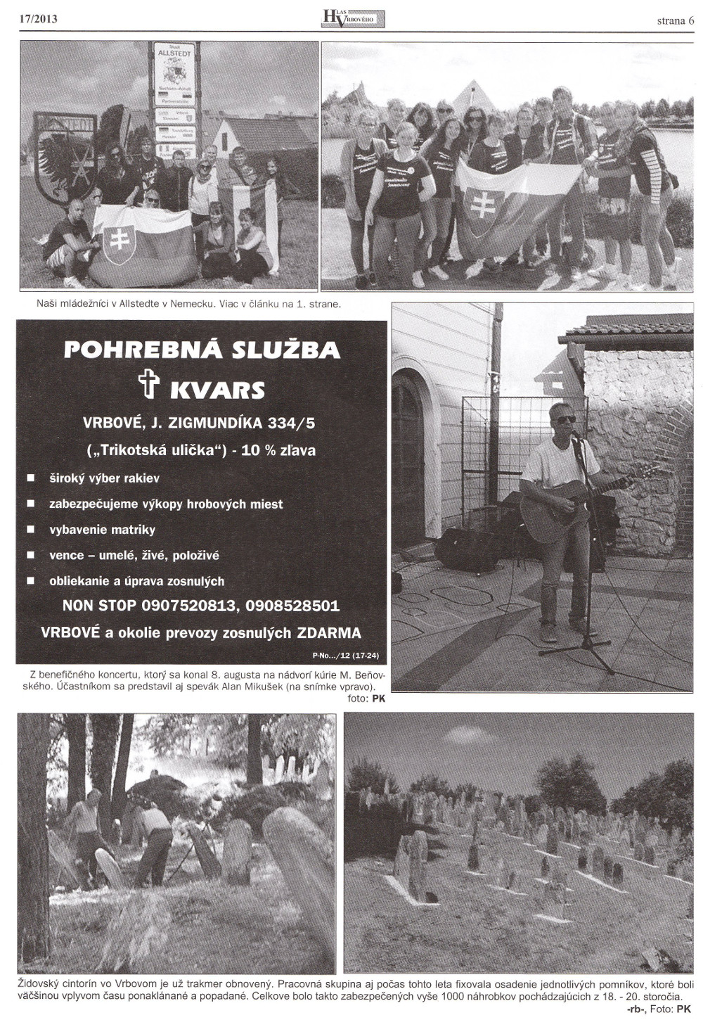 Hlas Vrbového 17/2013, strana 6