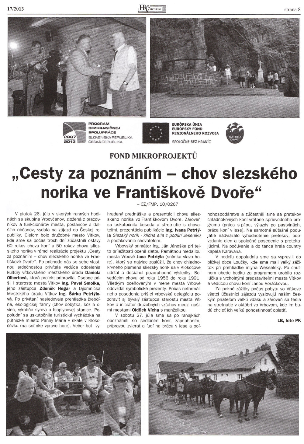 Hlas Vrbového 17/2013, strana 8