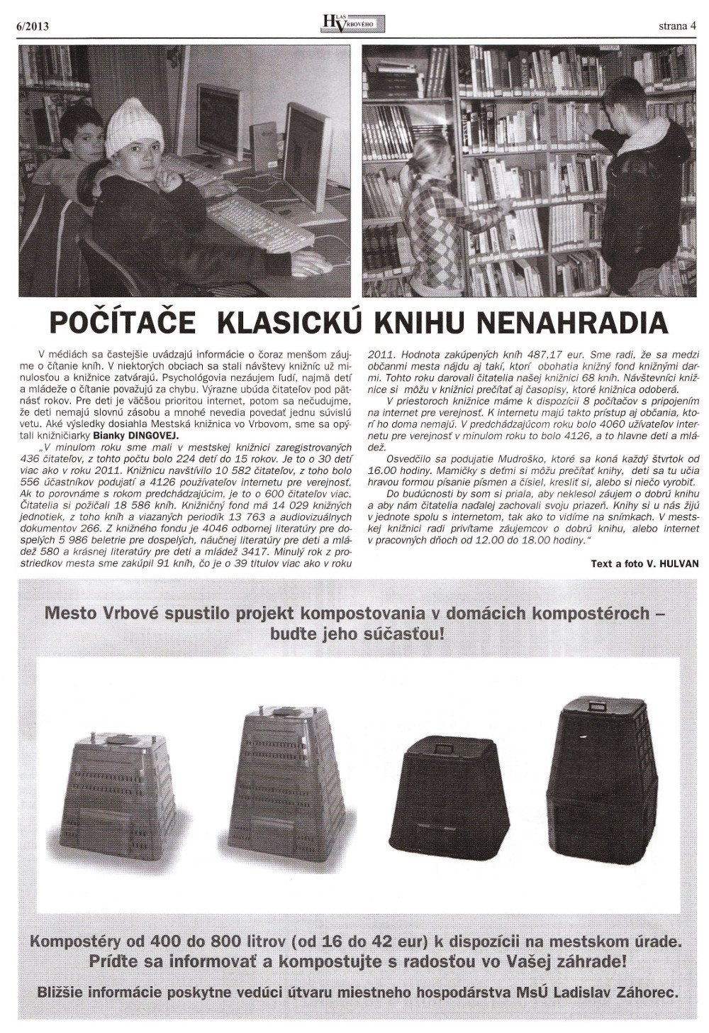 Hlas Vrbového 06/2013, strana 4